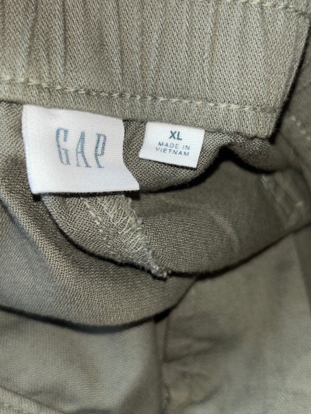 NWT GAP Olive Utility Women’s Shorts, sz XL - Picture 5 of 6